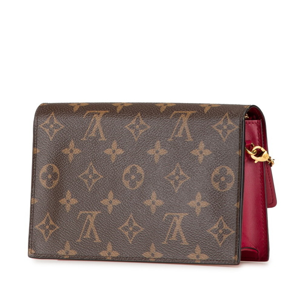 LOUIS VUITTON Brown Monogram Leather Shoulder Bag - Picture 2 of 11